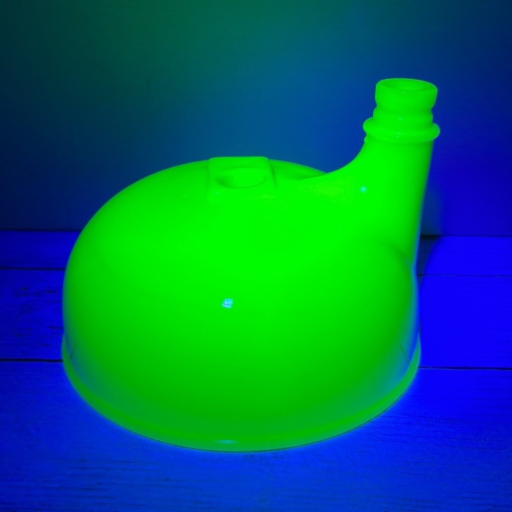 Jadeite Funnel to a Sunbeam Mixer